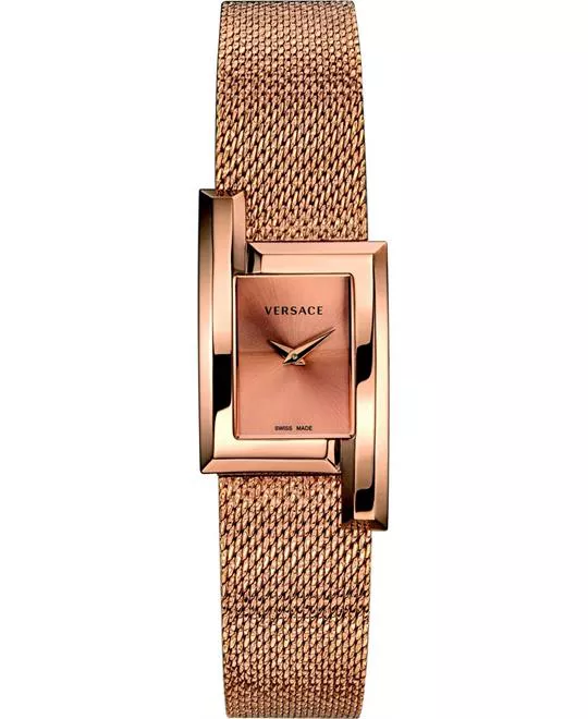 Versace Greca Icon Rose Gold Watch 39x21mm