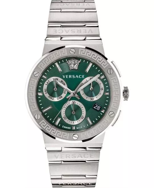 Versace Greca Logo Men's Watch 43mm