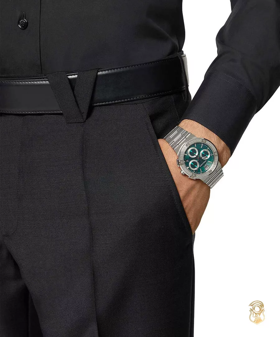 Versace Greca Logo Men's Watch 43mm