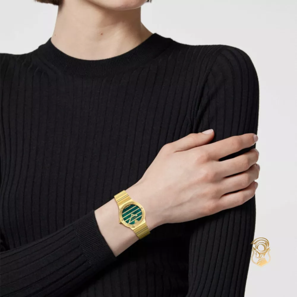 Versace Greca Logo Pearl Bracelet Watch 33mm