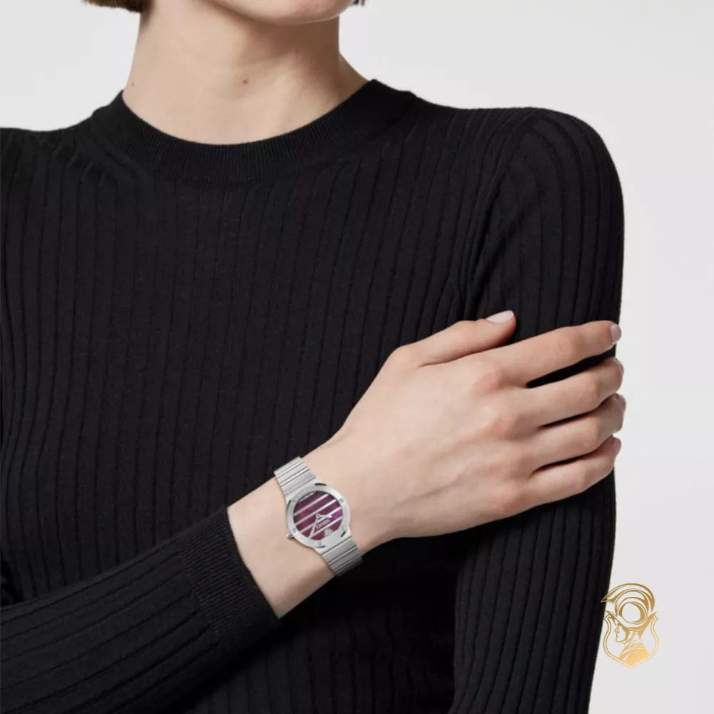 Versace Greca Logo Pearl Bracelet Watch 33mm