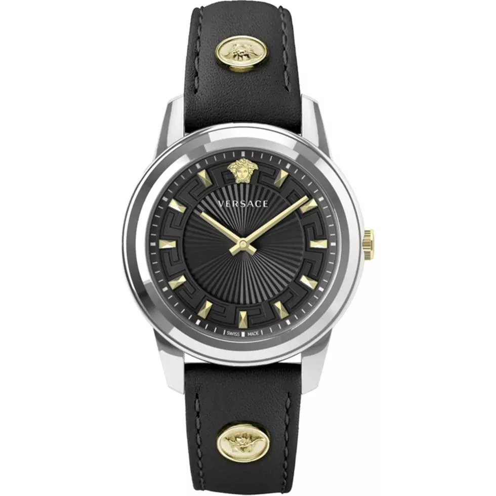 Versace Greca Strap Watch 38mm