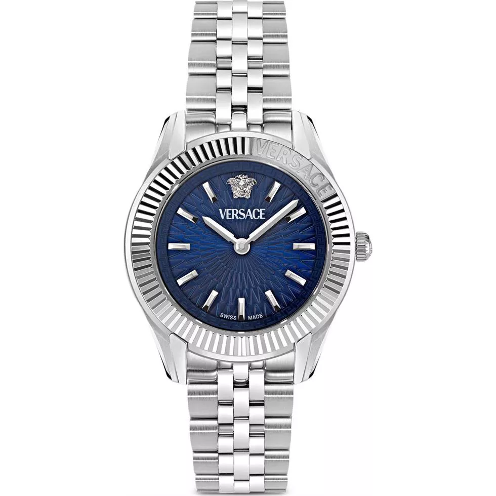 Versace Greca Time Blue Watch 30mm