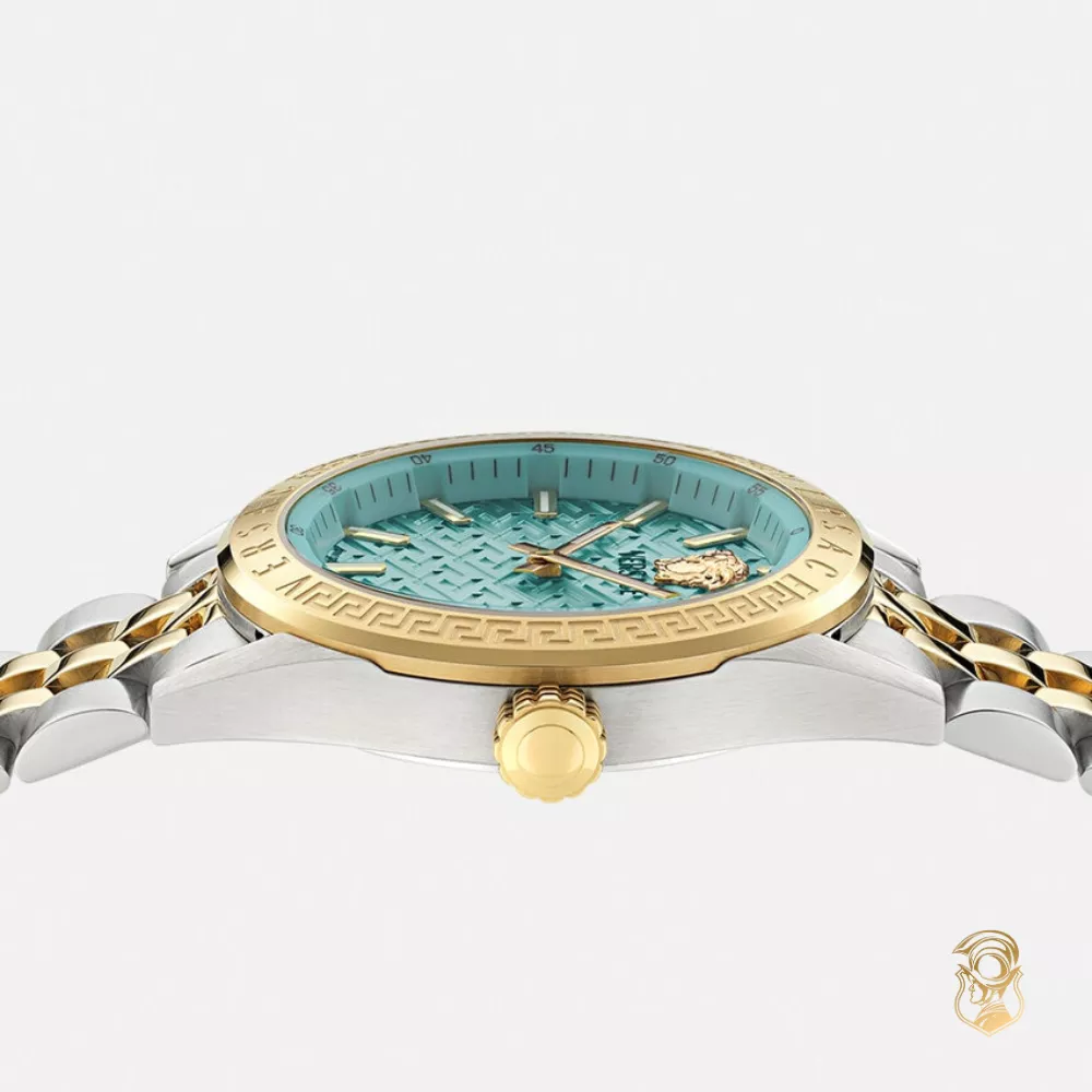 Versace V-Code Lady Blue Watch 36mm