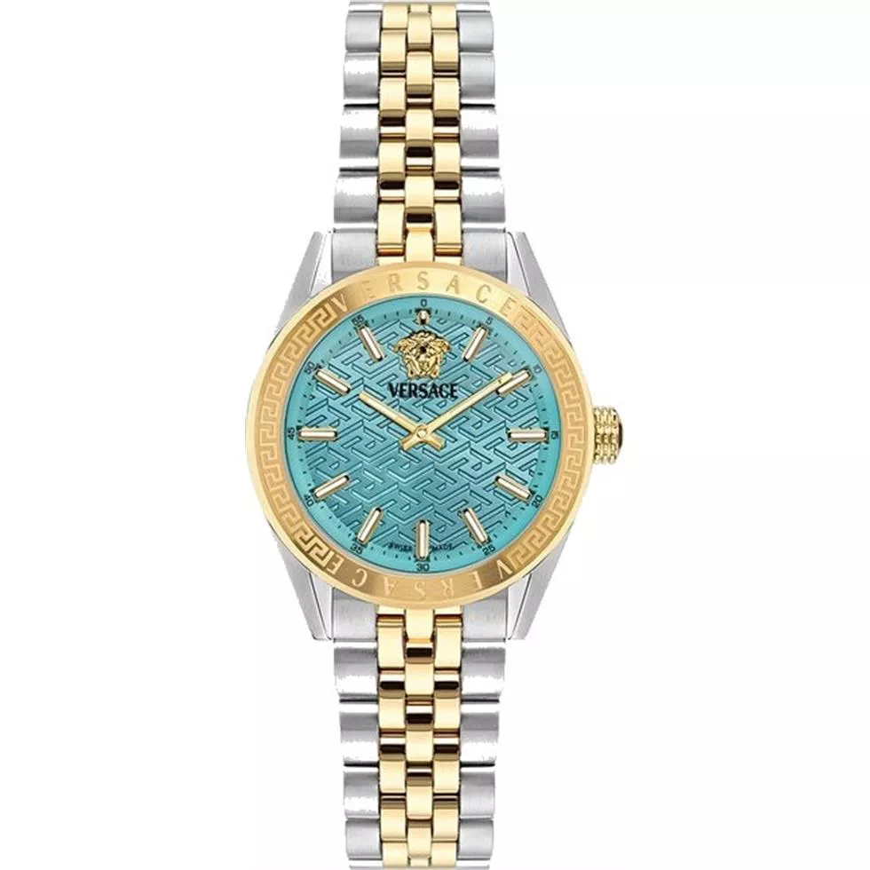 Versace V-Code Lady Blue Watch 36mm