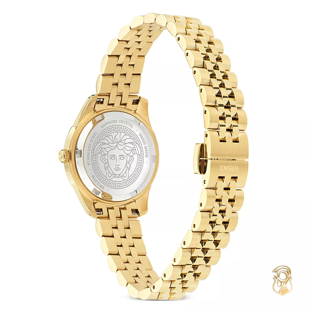 Versace Greca Time Gold Watch 30mm