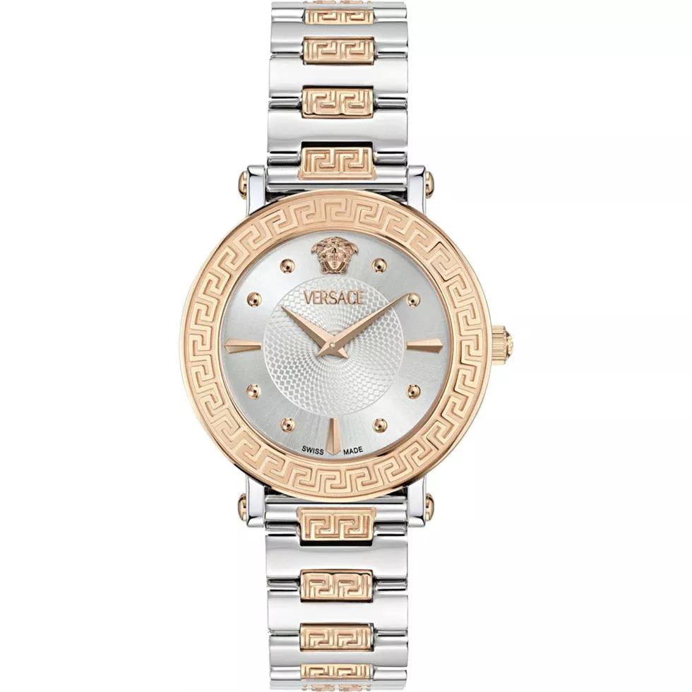 Versace Greca Two-Tone Watch 35mm