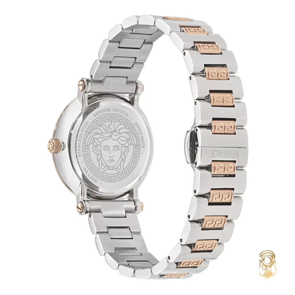 Versace Greca Two-Tone Watch 35mm