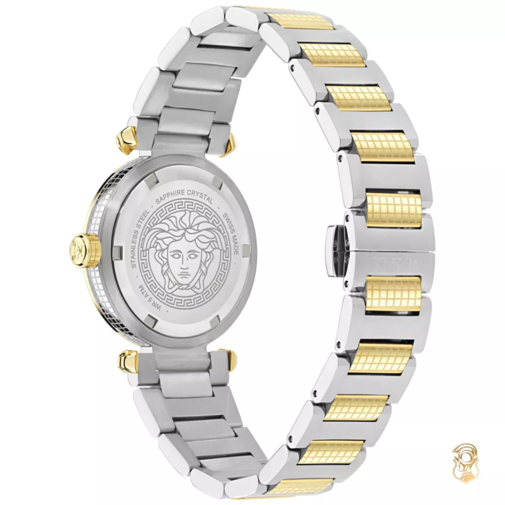 Versace Greek Bracelet Green Watch 35mm