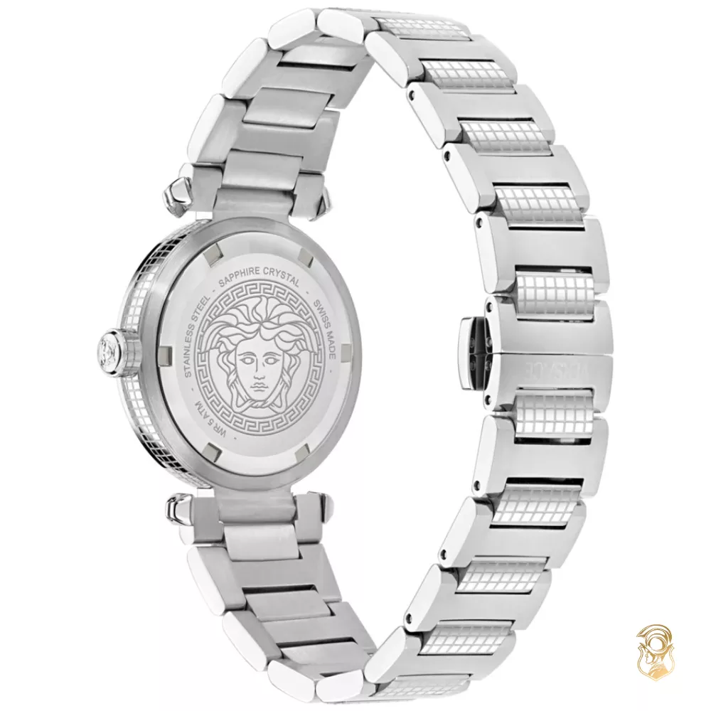 Versace Greek Bracelet Light Blue Watch 35mm