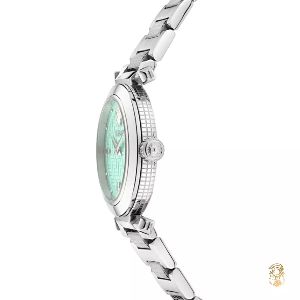 Versace Greek Bracelet Light Blue Watch 35mm