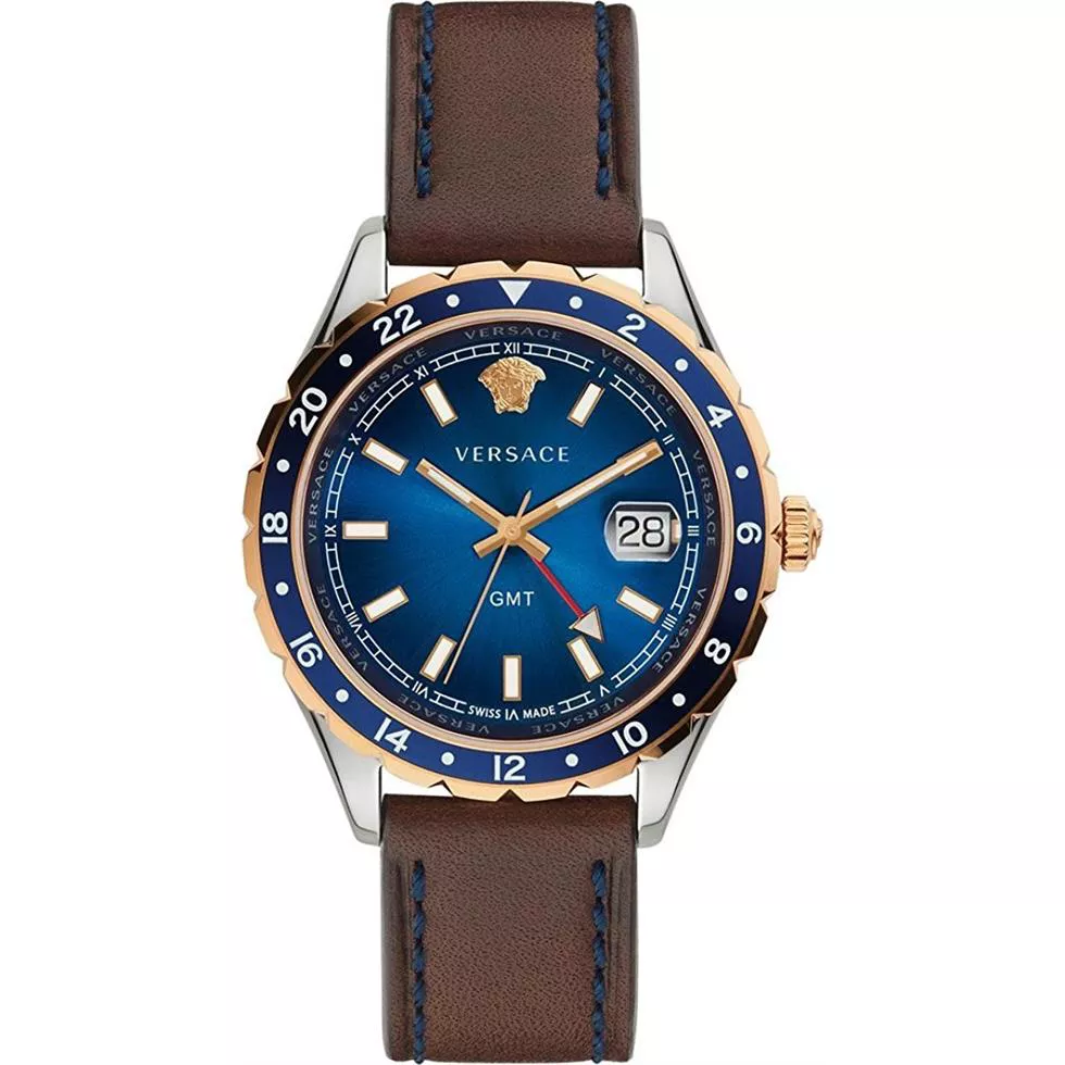 Versace Hellenyium Blue Watch 42mm