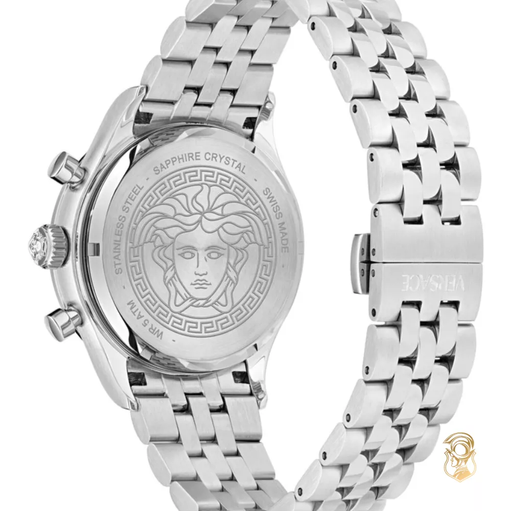 Versace Hellenyium Chrono Petite Bracelet Watch 40mm
