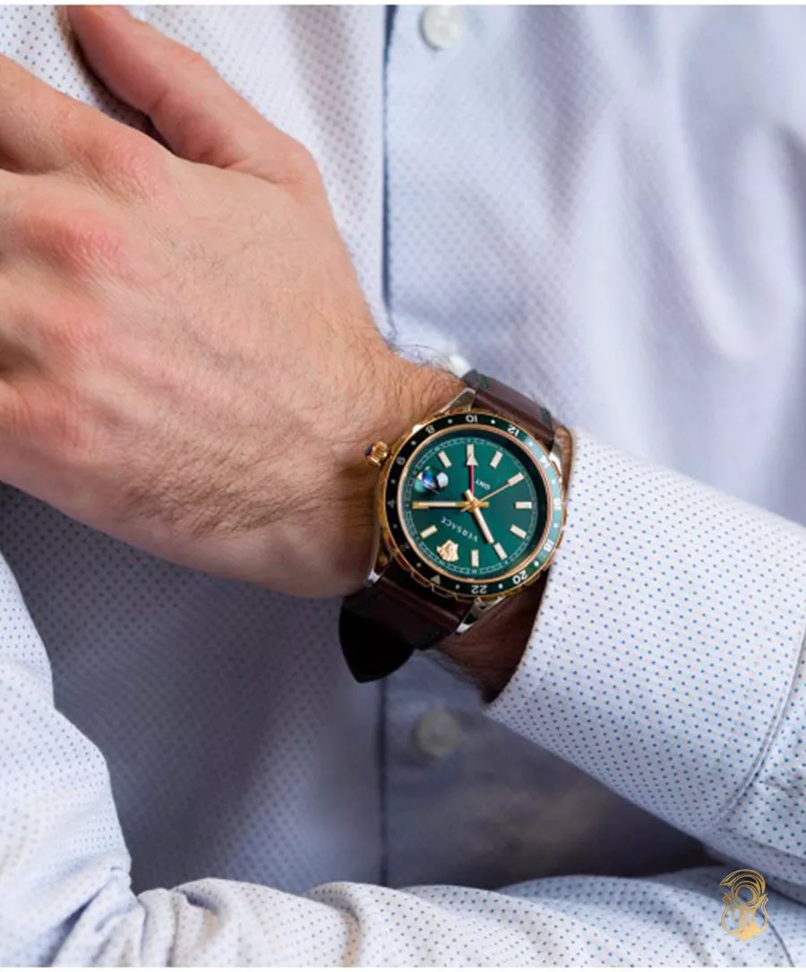 Versace Hellenyium GMT Watch 42mm
