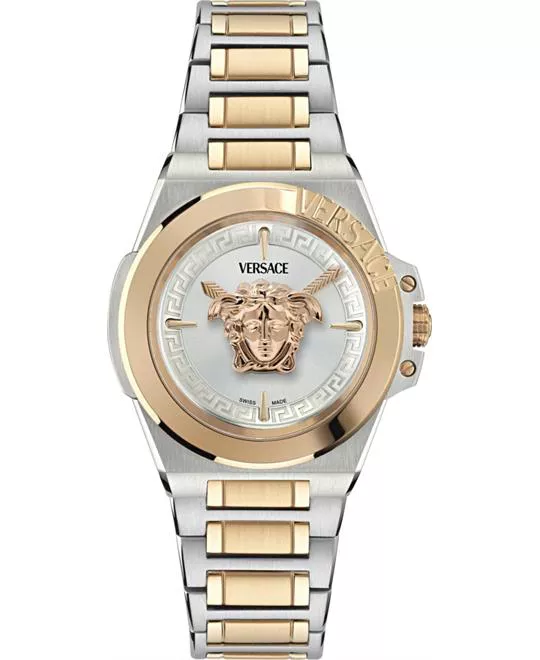 Versace Hera Two Tone Watch 37mm