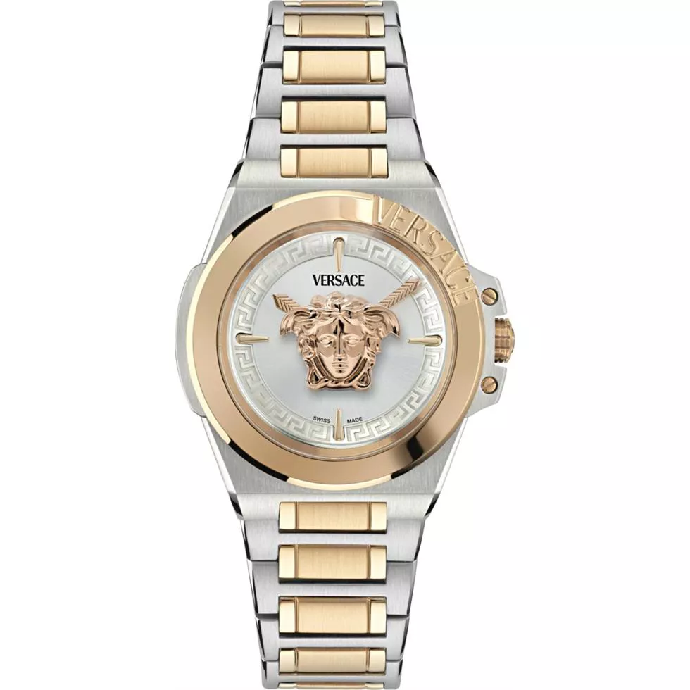 Versace Hera Two Tone Watch 37mm