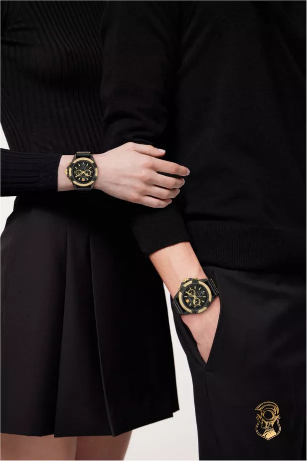 Versace Icon Active Diamond Watch 44mm