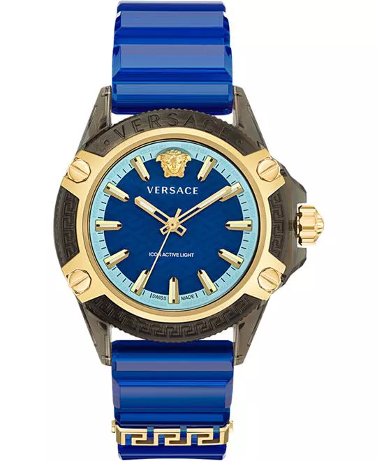 Versace Icon Active Indiglo Watch 43mm