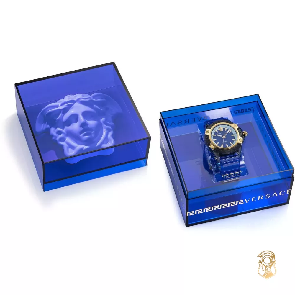 Versace Icon Active Indiglo Watch 43mm