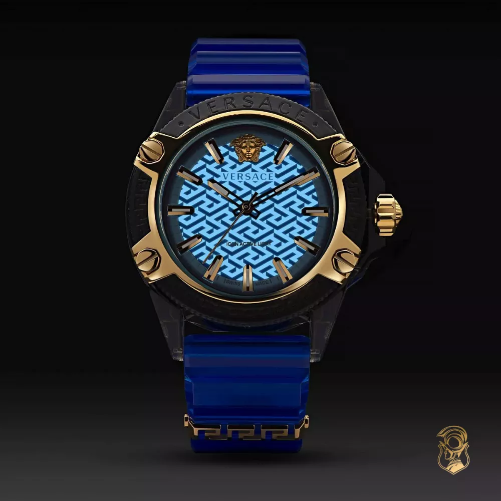 Versace Icon Active Indiglo Watch 43mm