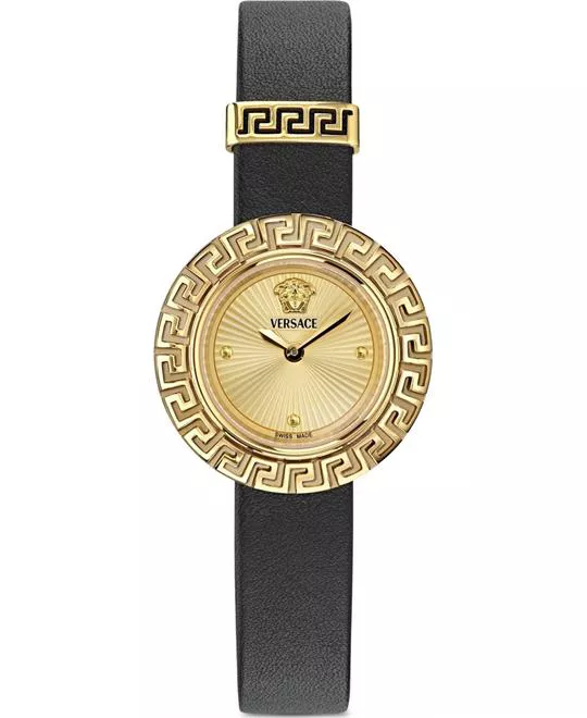 Versace La Greca Black Watch 28mm