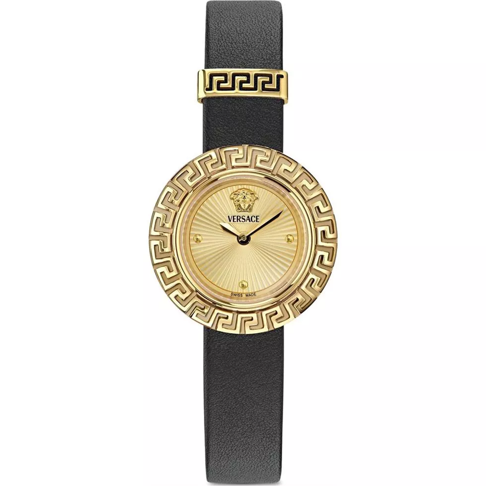 Versace La Greca Black Watch 28mm