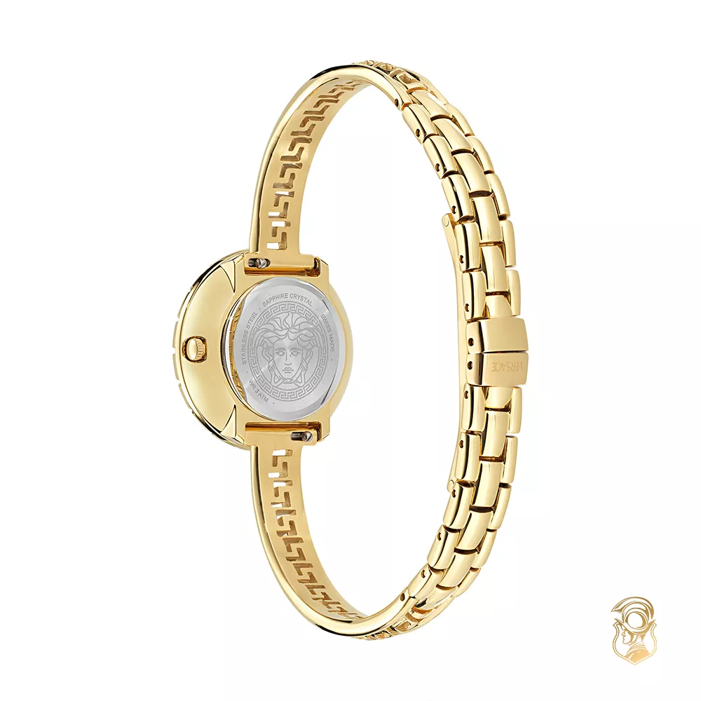 Versace La Greca Gold Watch 28mm