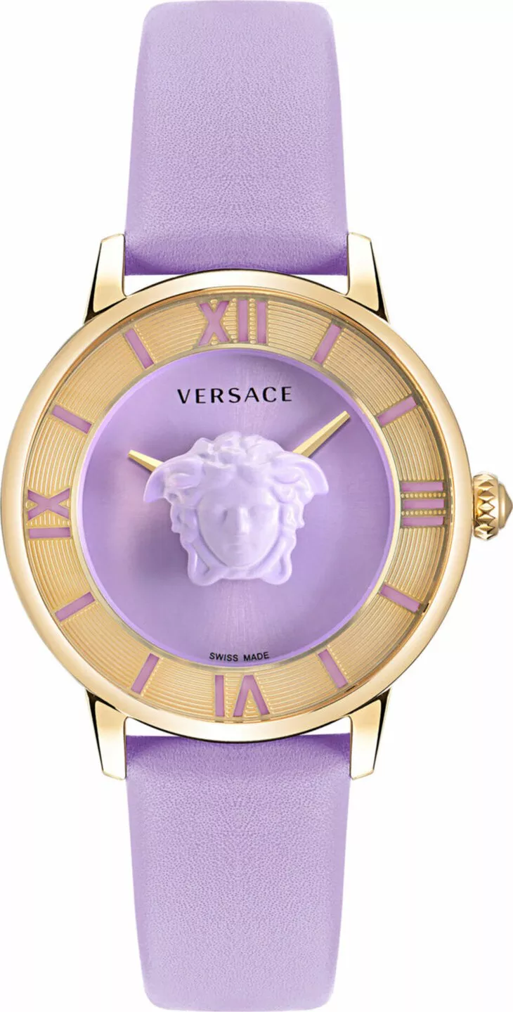 MSP: 97850 Versace La Medusa Leather Watch 38mm 35,030,000