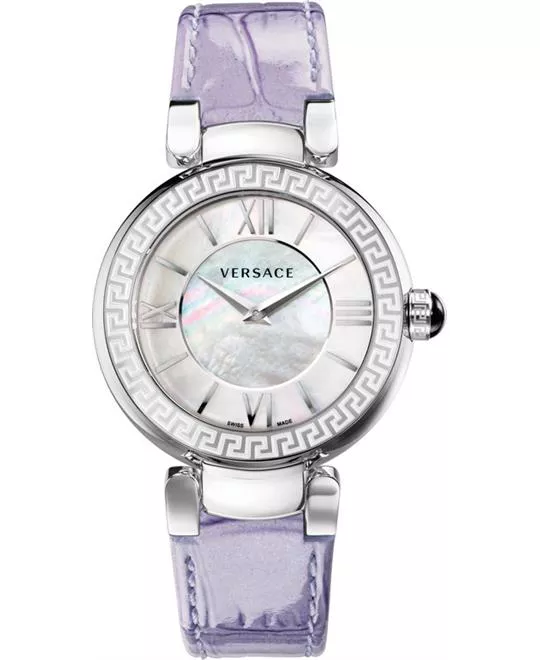 Versace Leda Swiss Quartz Purple Watch 38mm