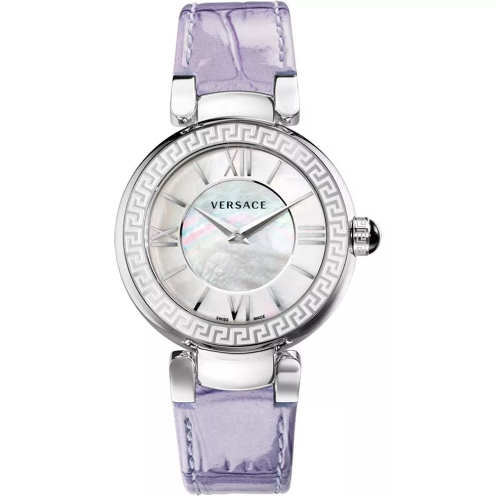 Versace Leda Swiss Quartz Purple Watch 38mm