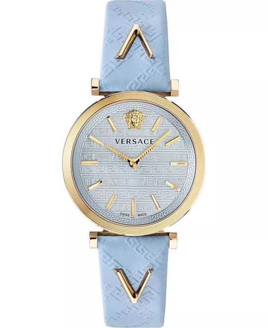 Versace  V-Twist Light Blue Watch 36mm