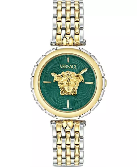 Versace Medusa Green Watch 38mm