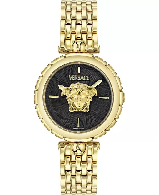 Versace Medusa Heritage Gold-Tone Watch 38mm 