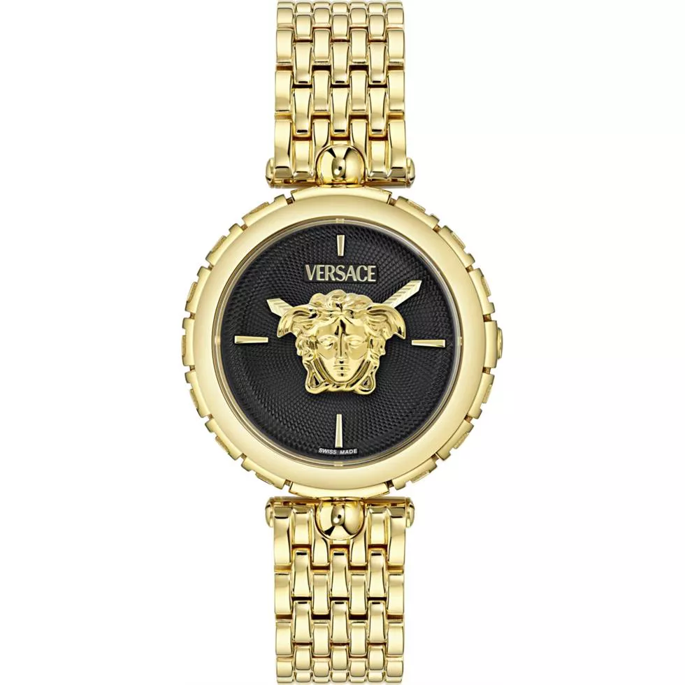 Versace Medusa Heritage Gold-Tone Watch 38mm 