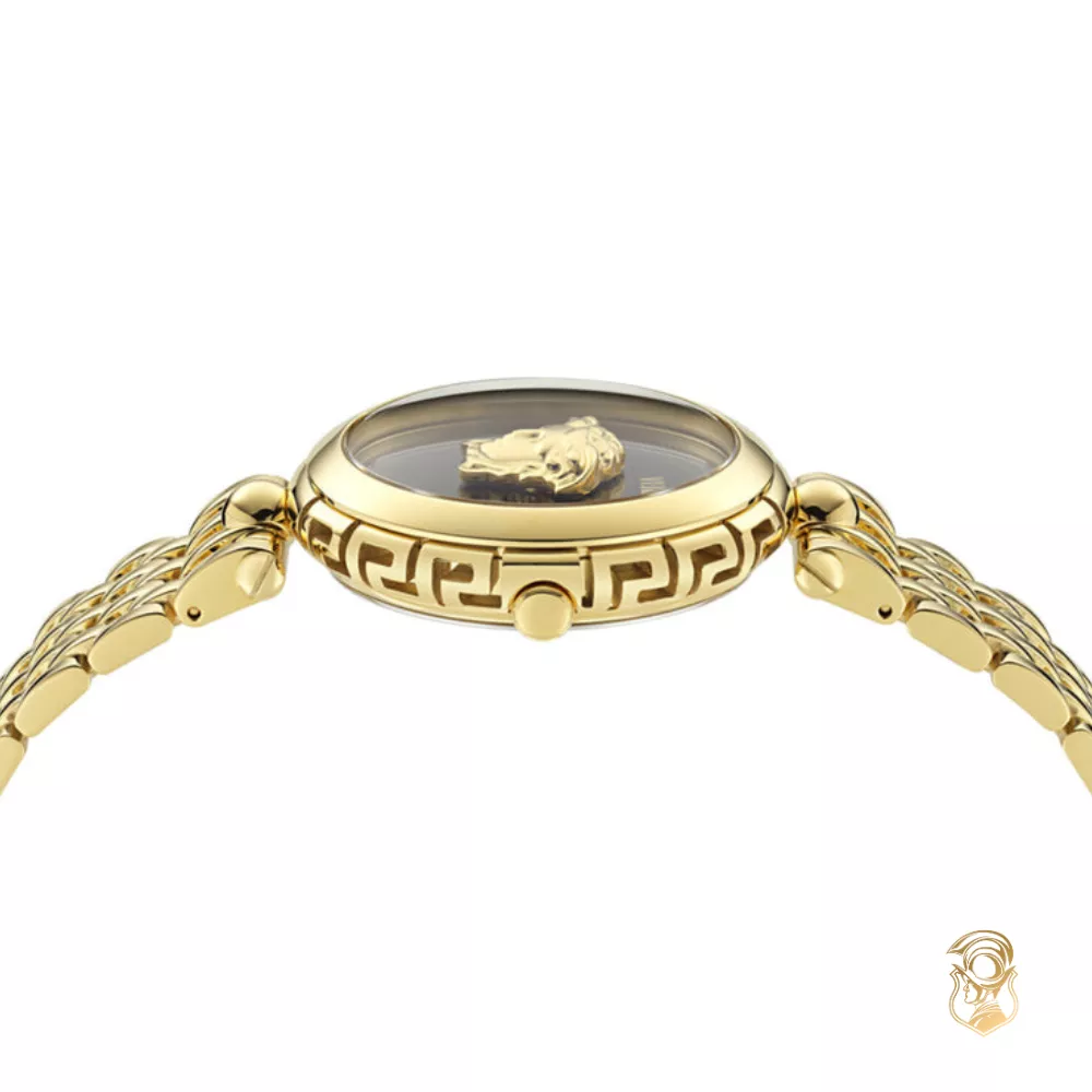 Versace Medusa Heritage Gold-Tone Watch 38mm 