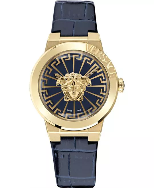 Versace Medusa Infinite Leather Watch 38MM