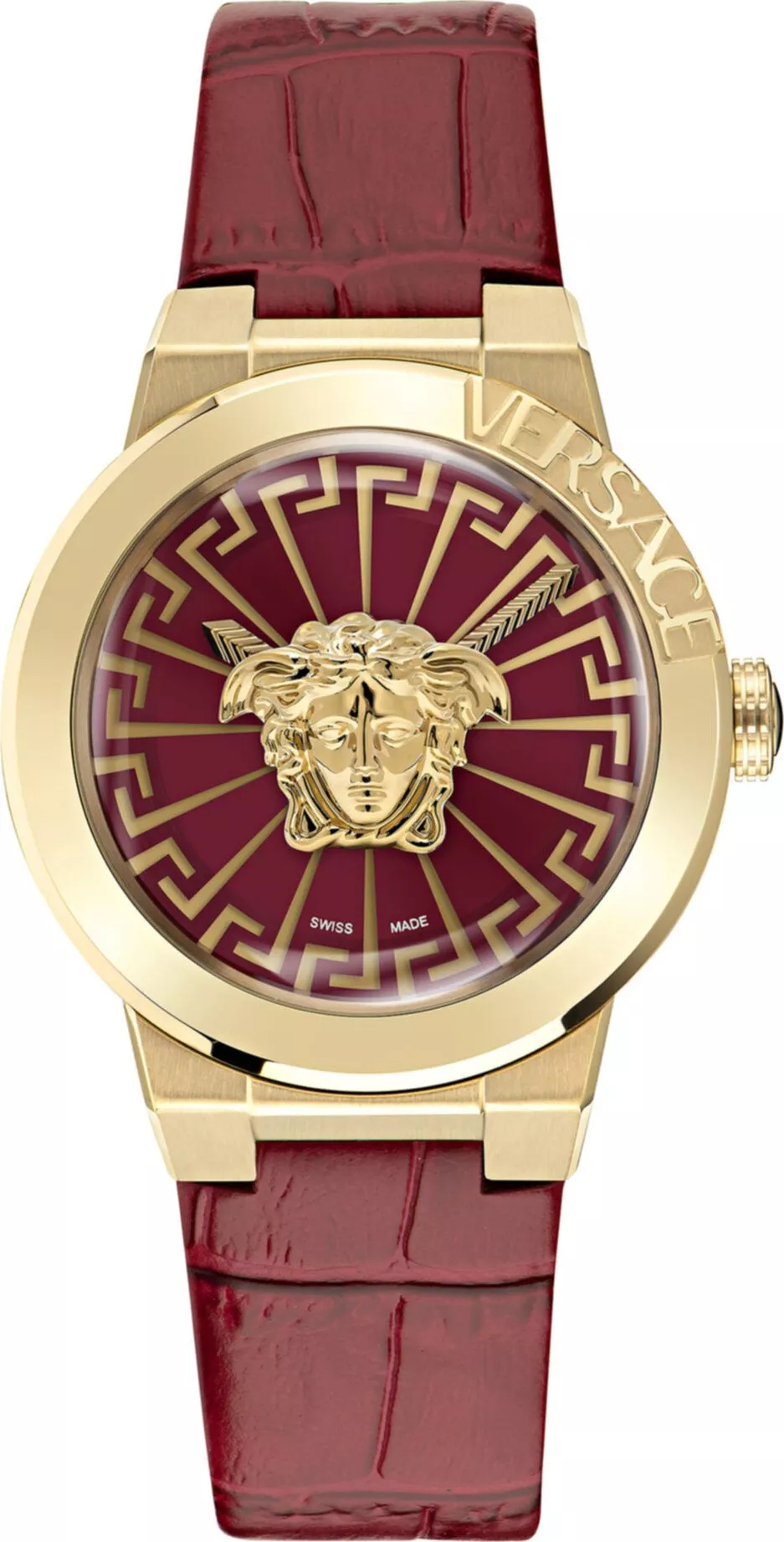 MSP: 101137 Versace Medusa Infinite Leather Watch 38mm 36,200,000