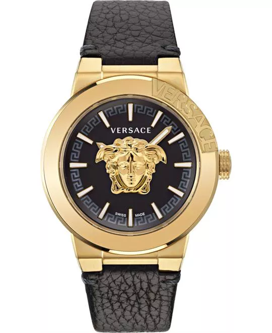 Versace Medusa Infinite Leather Watch 45mm