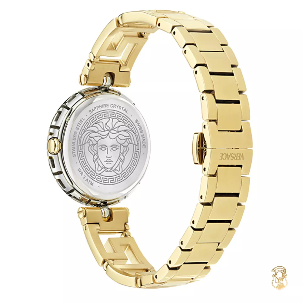 Versace Medusa Jewel Bracelet Green Watch 34mm 