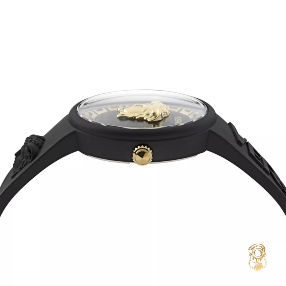 Versace Medusa Pop Black-Tone Watch 39mm