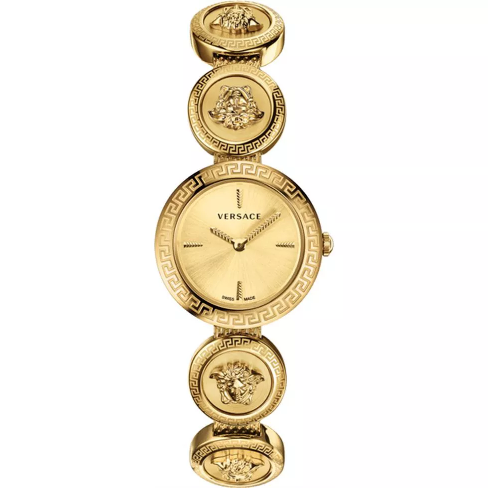 Versace Medusa Stud Icon Gold Watch 28mm