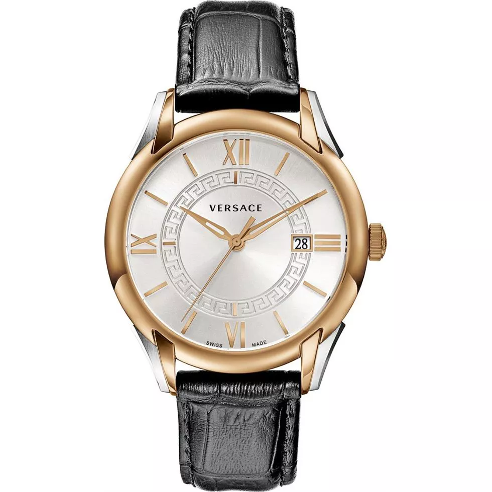Versace Apollo Rose Gold Watch 42mm