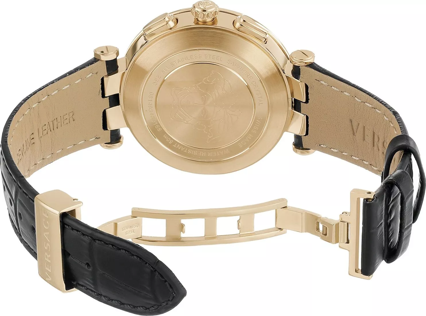 Versace V-Race 3 Hands 3-Interchangeable Watch 41.6mm