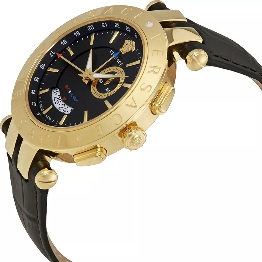 Versace V-RACE GMT ALARM Watch 46mm
