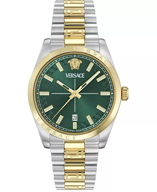 Versace Millenyium Bracelet Green Watch 40mm