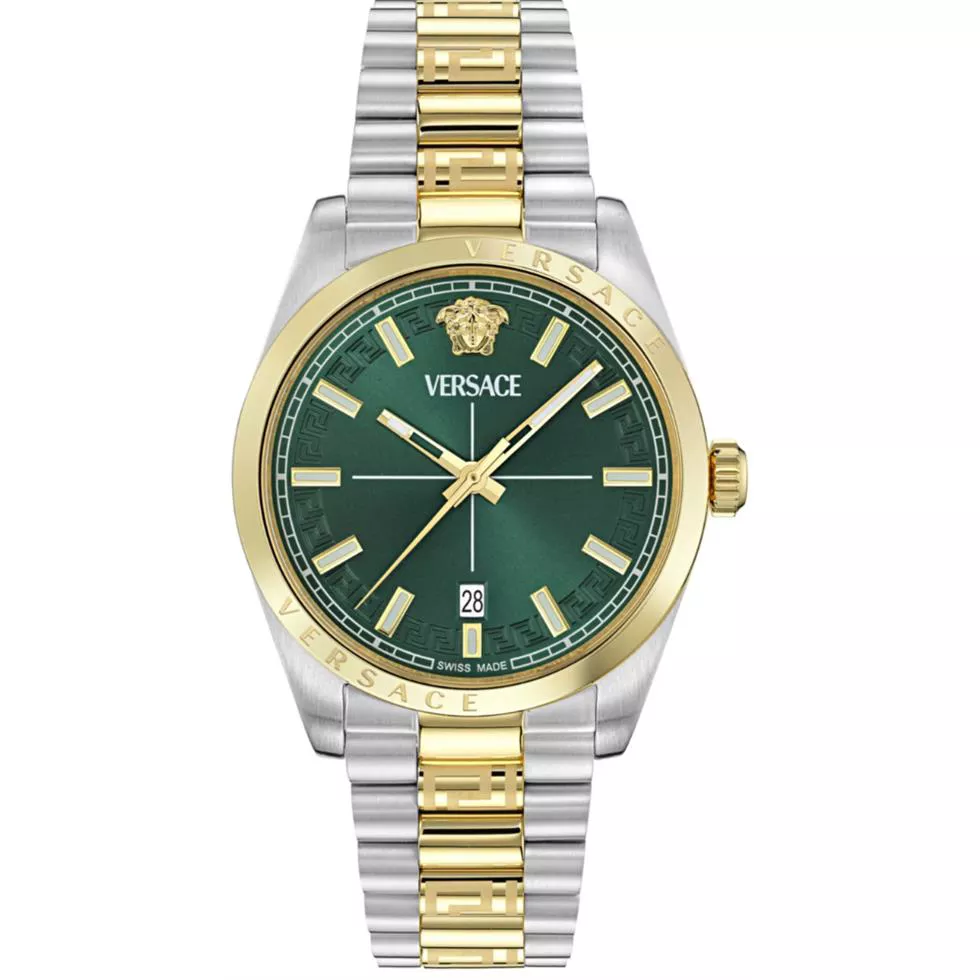 Versace Millenyium Bracelet Green Watch 40mm