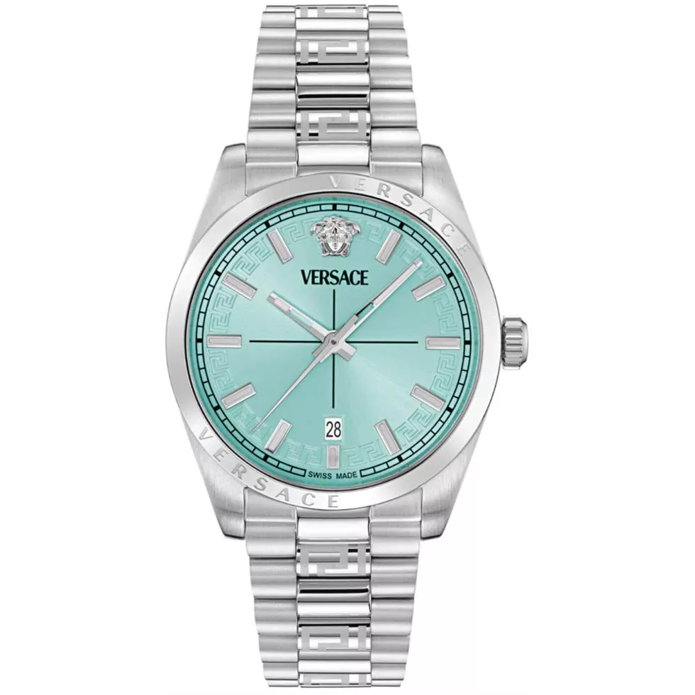 Versace Millenyium Bracelet Light Blue Watch 40mm