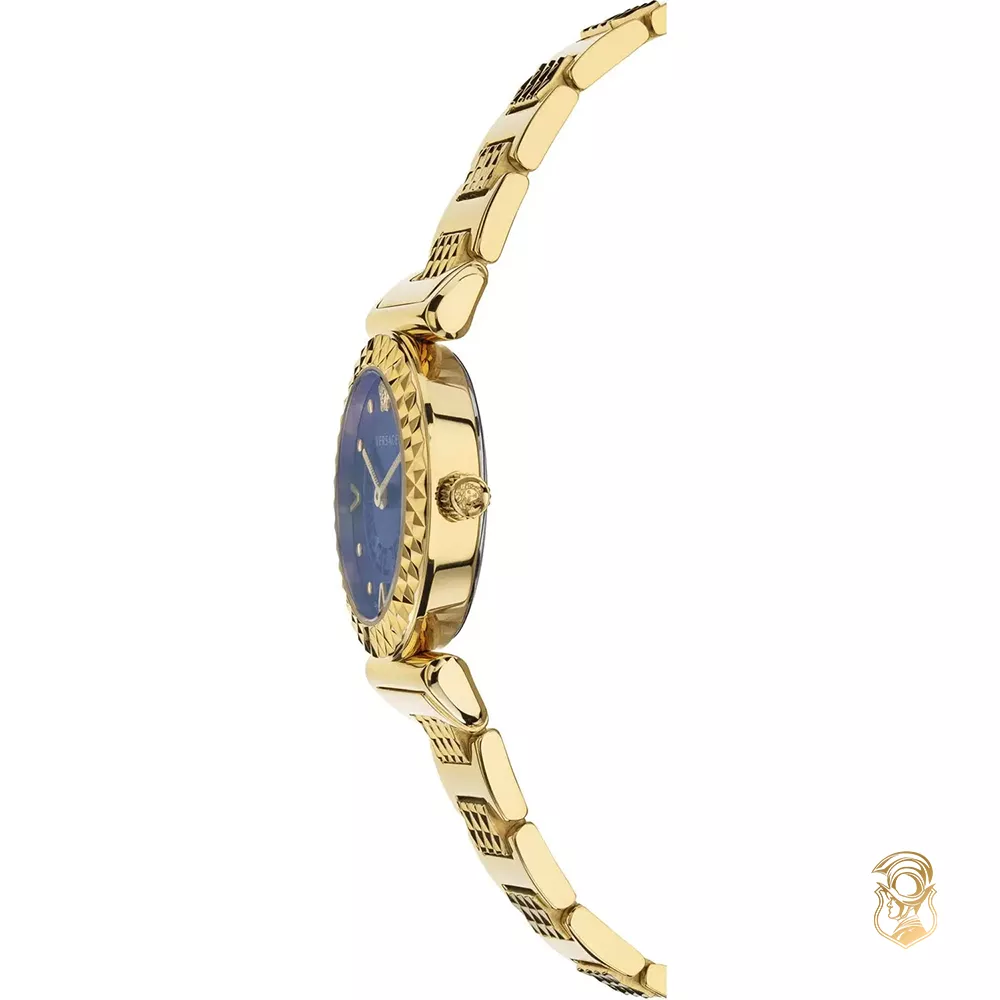 Versace Mini Vanity Blue Watch 27mm