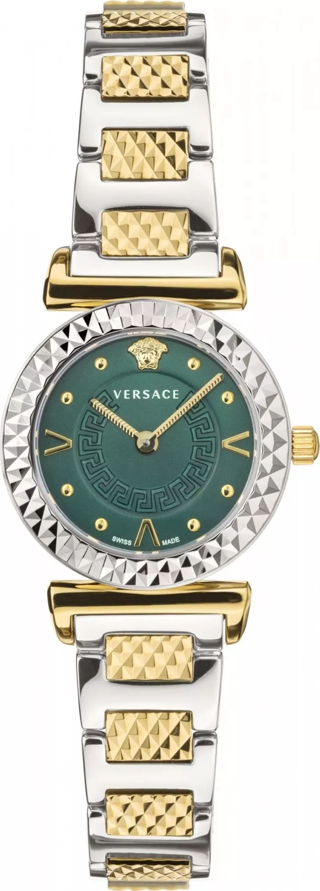 MSP: 102604 Versace Vanity Mini Green Watch 27mm 26,160,000