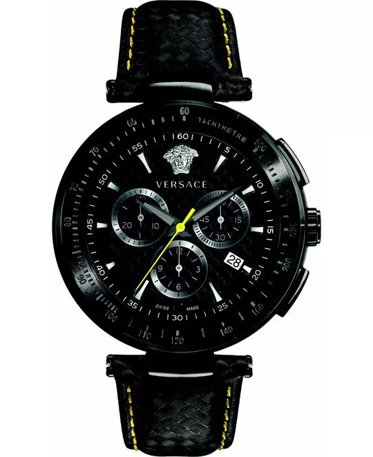 Versace Mystique Chronograph Tachymeter Watch 42mm